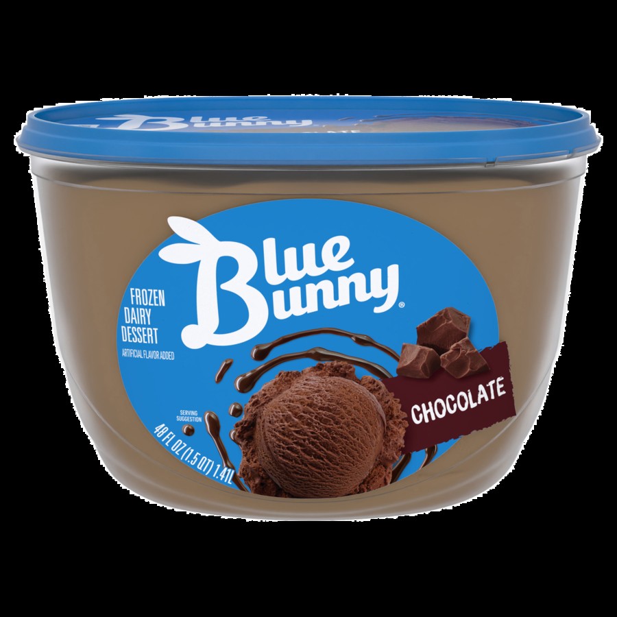 BLUE BUNNY CHOCOLATE 48 OZ