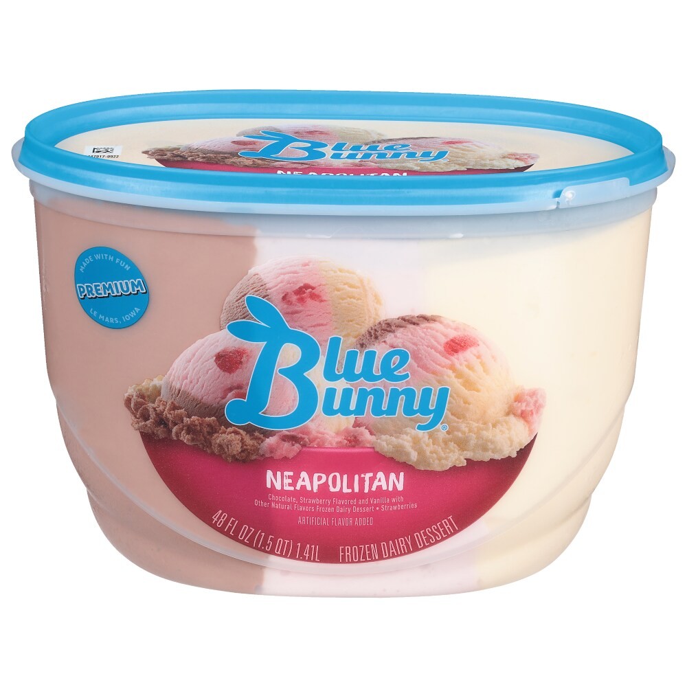 Blue Bunny Neapolitan 48 OZ