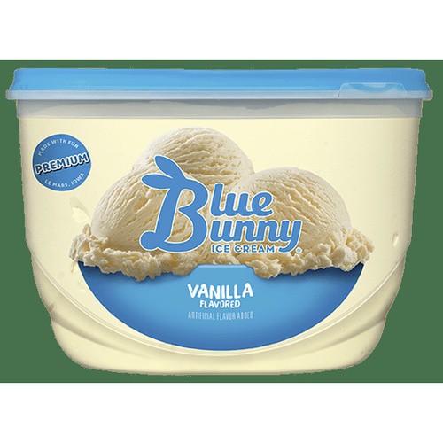 BLUE BUNNY VANILLA 48 OZ