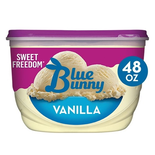 BLUE BUNNY NSA RF VANILLA                48 OZ