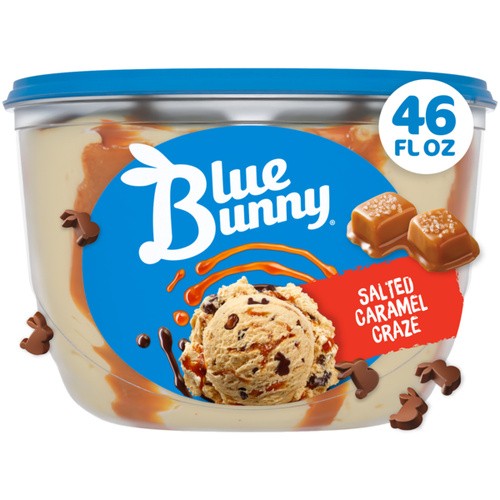 BLUE BUNNY PREM SALTED CARAMEL 46 OZ