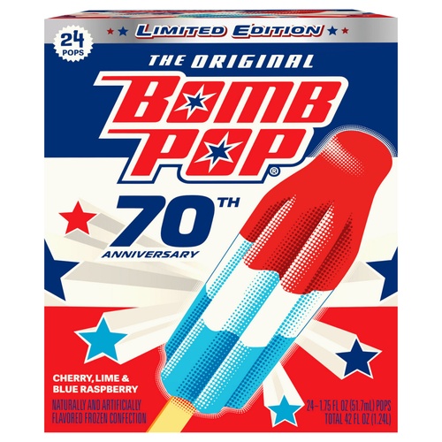 BOMB POP ORIGINAL                        24 COUNT