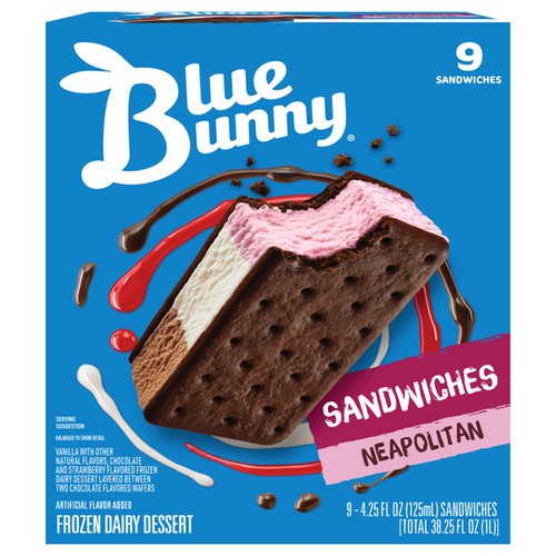 BLUE BUNNY NEAPLTN SND                   9 COUNT