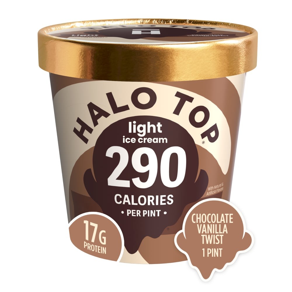 Halo Top Chocolate Vanilla 1 Pint