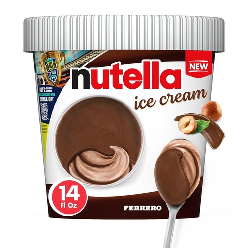 NUTELLA ICE CREAM                        14 Pint