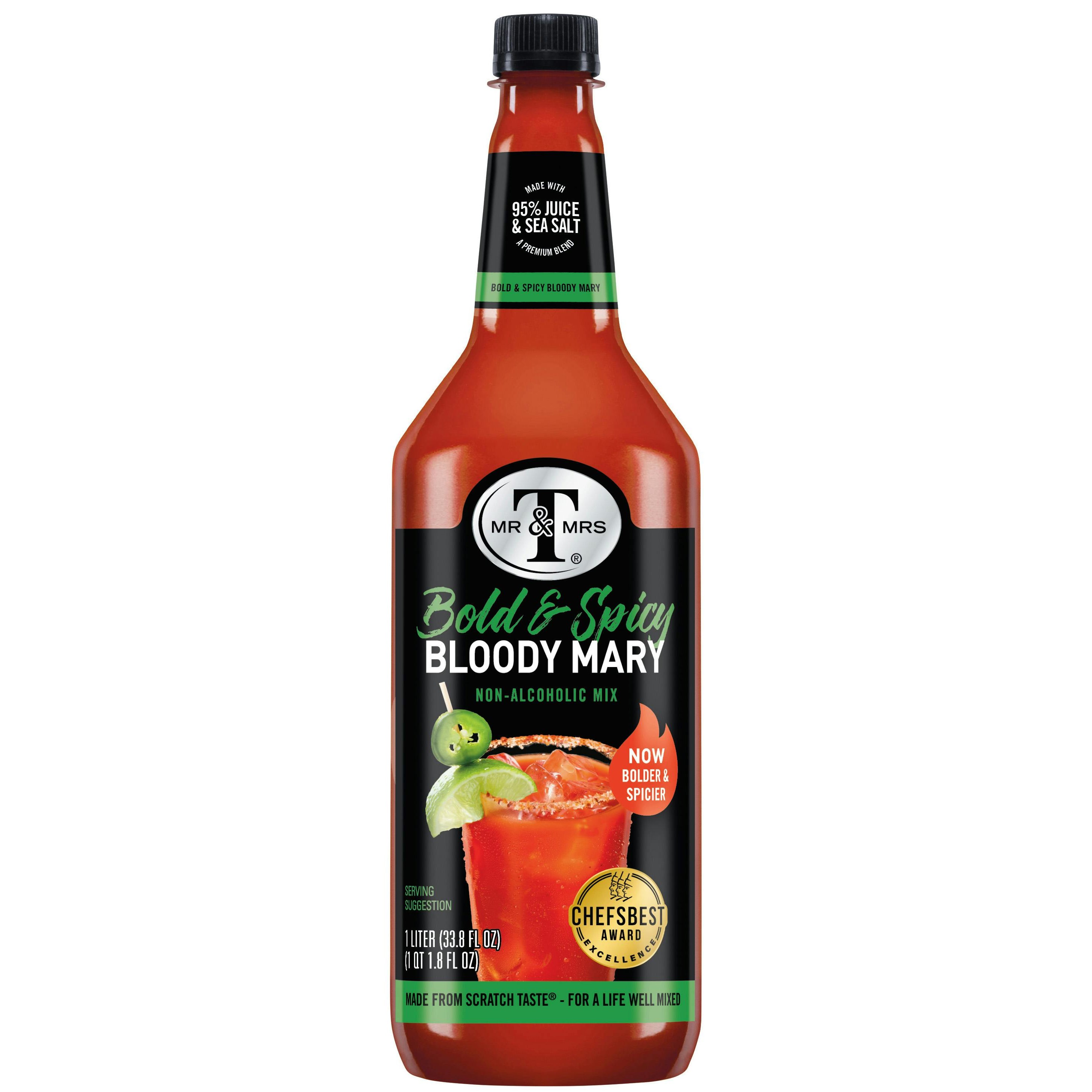 Mr And Mrs T Bold And Spicy Bloody Mary Mix 1 LTR