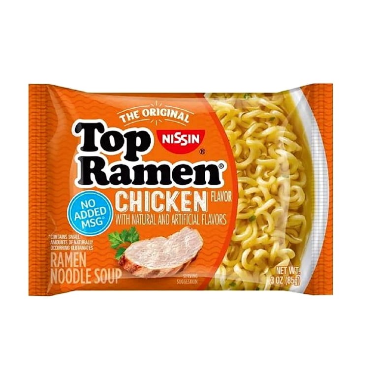Nissin Top Ramen Chicken Flavor 3 OZ