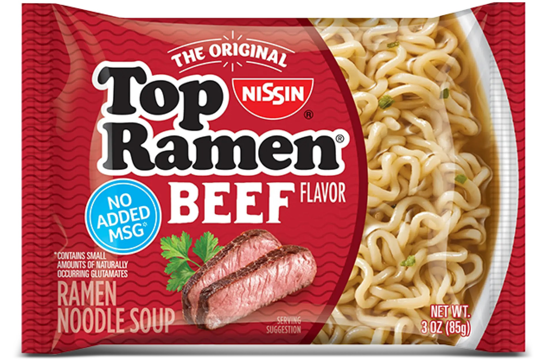 Top Ramen Beef 3.28 OZ