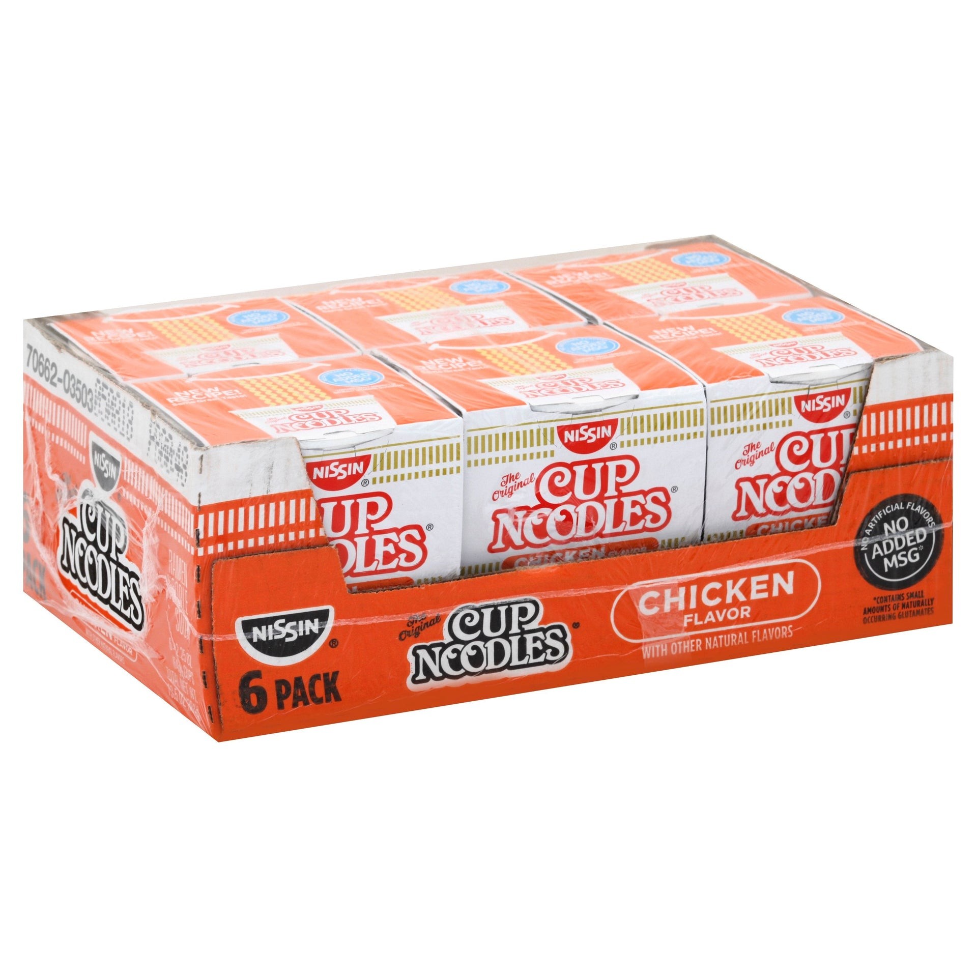 CUP NOODLES CHICKEN                      6 PACK