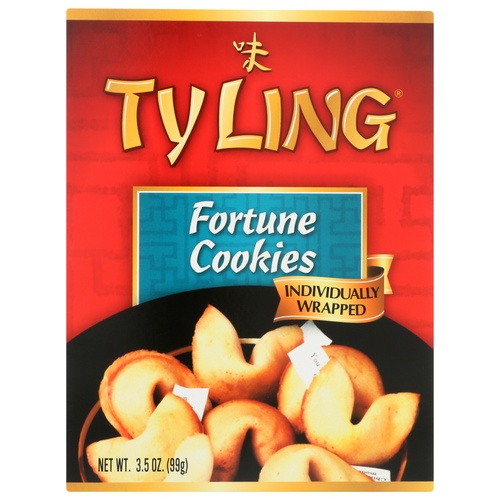 TY LING FORTUNE COOKIES                  1 OZ