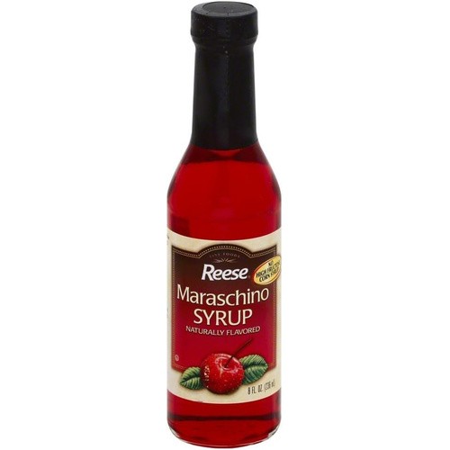 REESE SYRUP MARASHINO 8 OZ