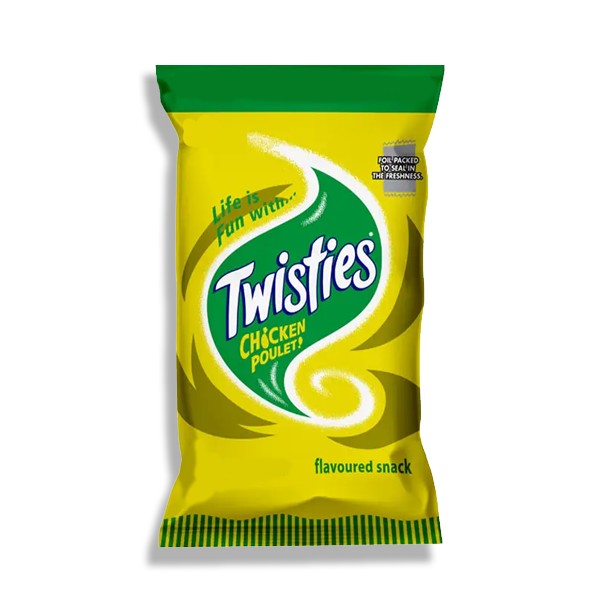 Twisties Chicken Poulet! 100 GM