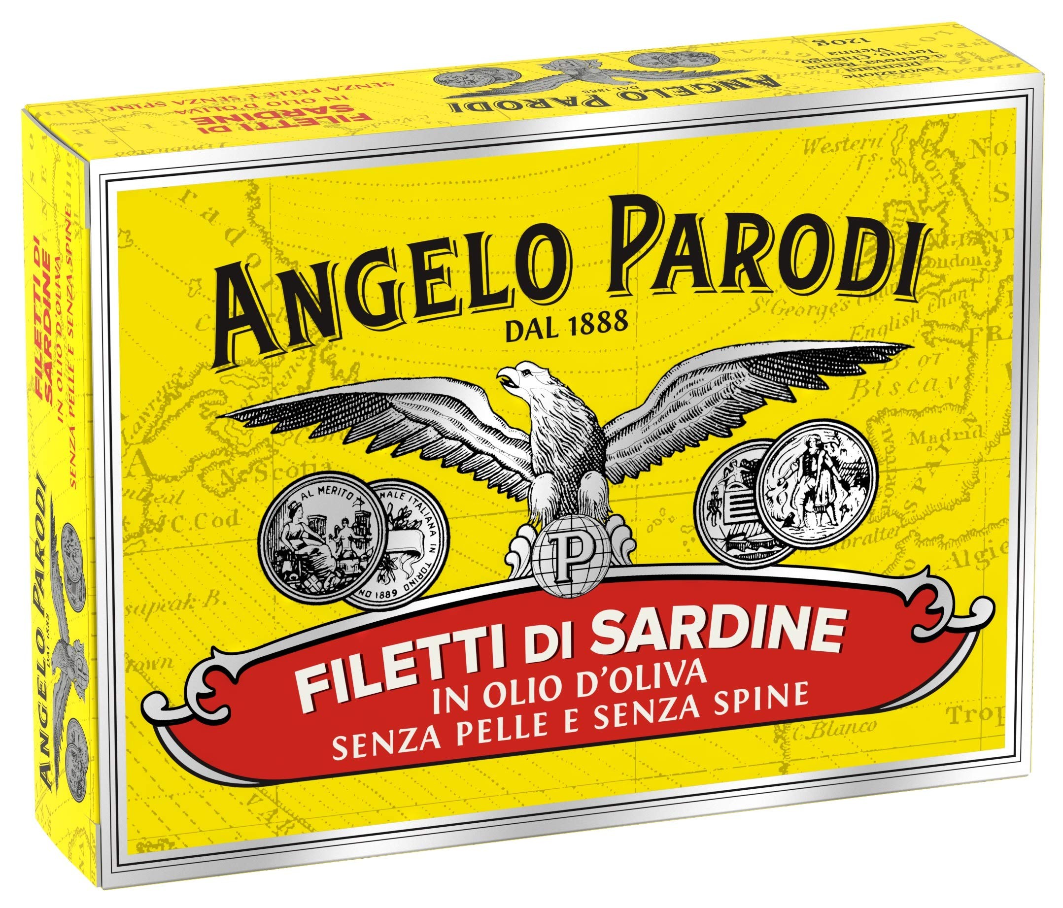 Angelo Parodi Sardines 4.38 OZ