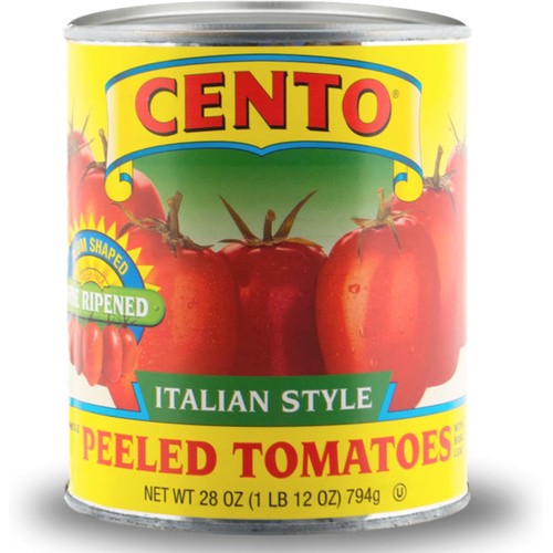 CENTO PEELED TOMATOES 28 OZ