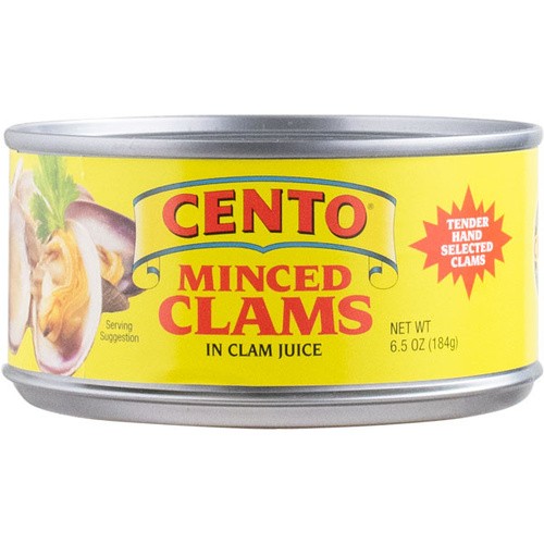 CENTO MINCED CLAMS 6.5 OZ