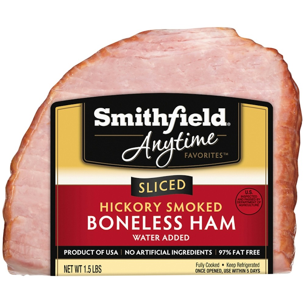 SMITHFIELD BONELESS HICKORY HAM          1 OZ