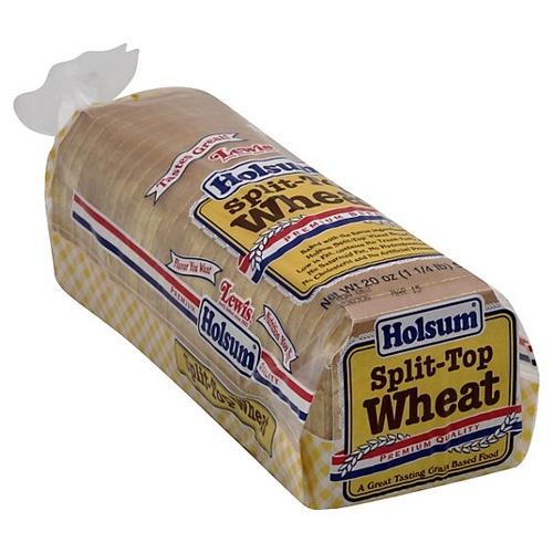 HOLSUM SPLIT TOP WHEAT BREAD 567 GM
