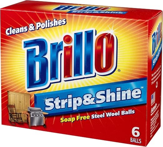 BRILLO SUPREME STRIP AND SHINE 6 PCS