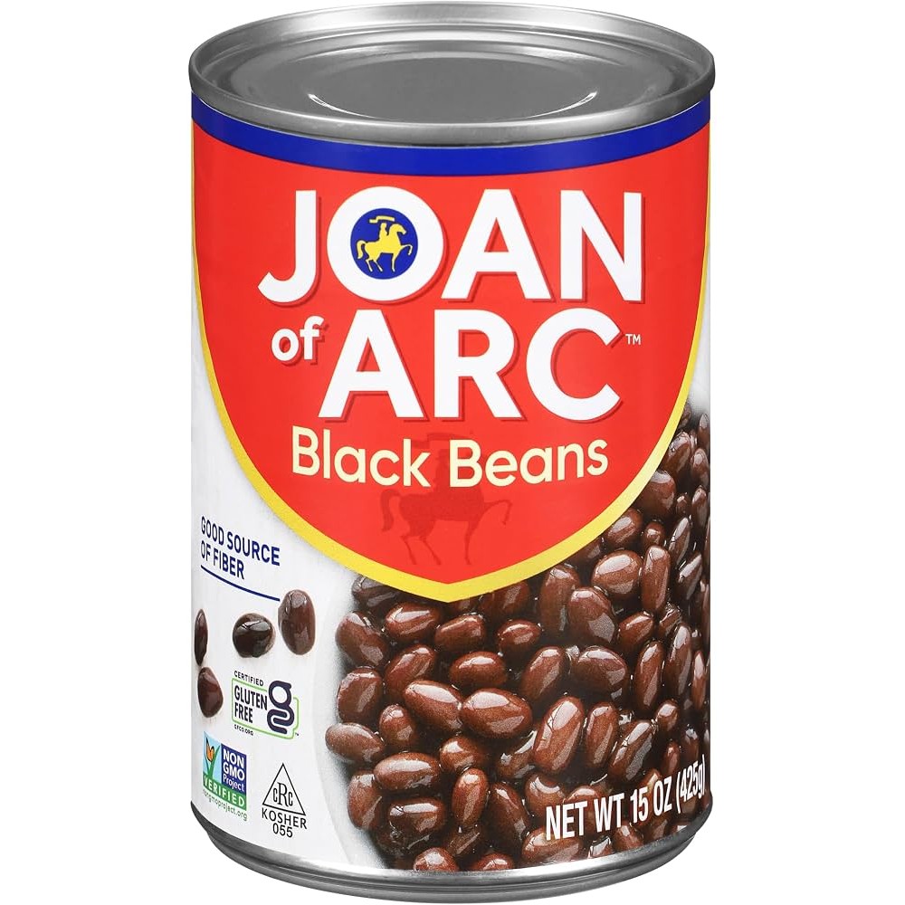 JOAN Of ARC BLACK BEANS 15 OZ