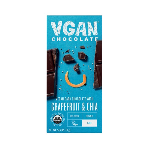 VGAN CHOC GRAPEFRUIT/CHIA 1 PACK