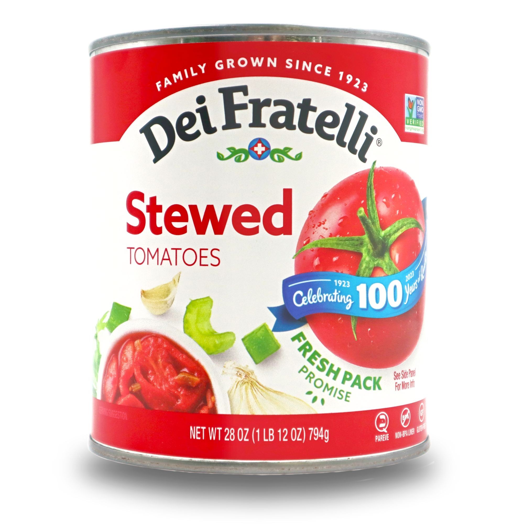 DEI FRATELLI STEWED TOMATOES 28 OZ