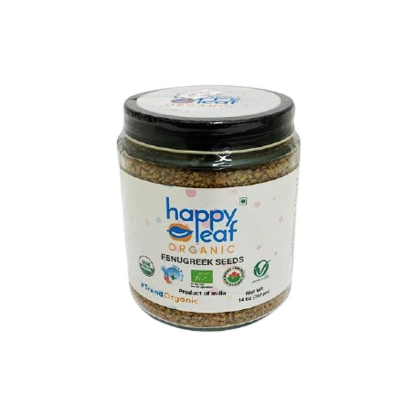 Happy Org Fenugreek Seed 14 OZ