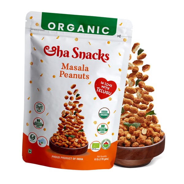 AHA ORG MASALA PEANUTS 170 GM