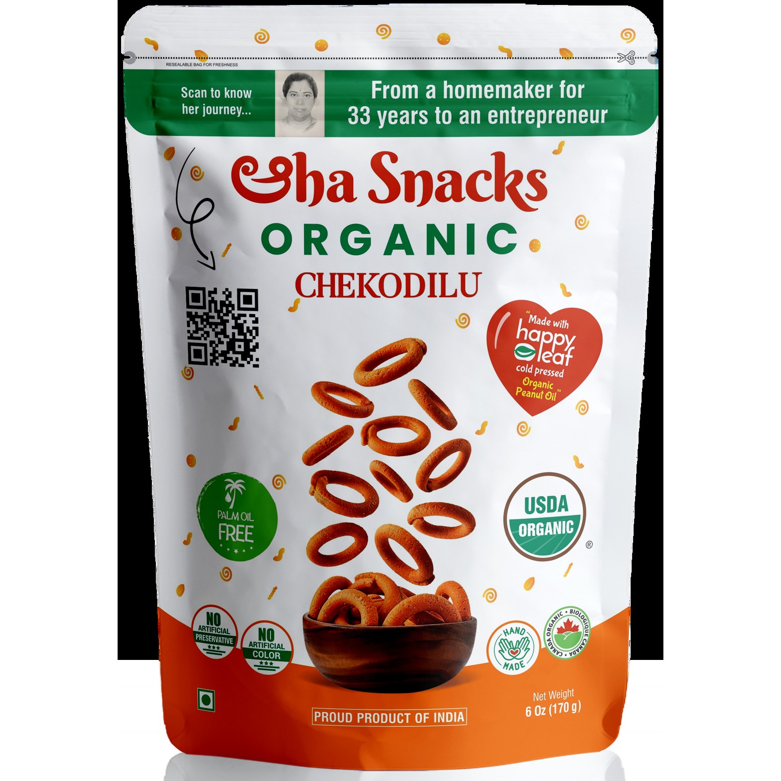 AHA ORGANIC CHEKODILU 170 GM