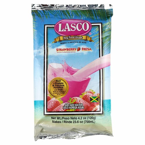 LASCO SOY FOOD DRINK STRAWBERRY 22OZ 4.2 OZ