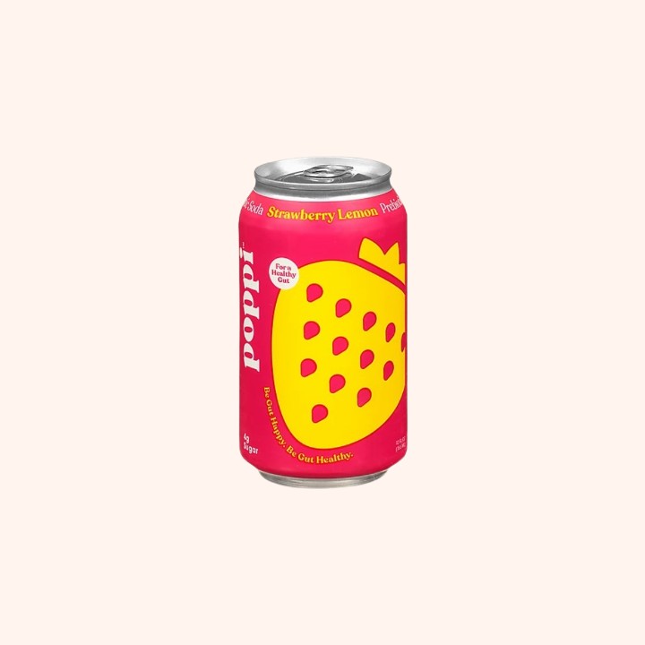 POPPI STRAW LEMON 12 OZ