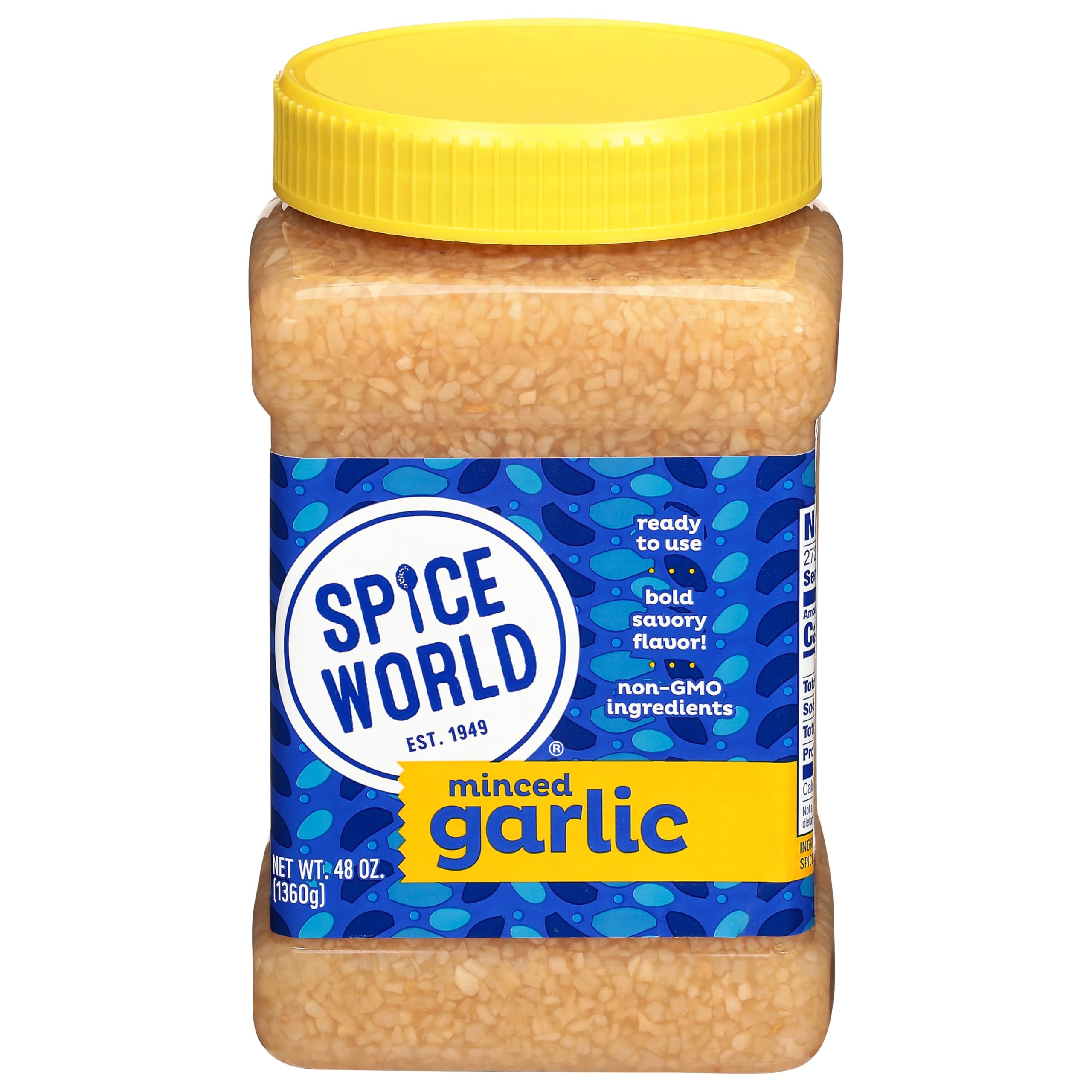 Spice World Minced Garlic 3 Lbs