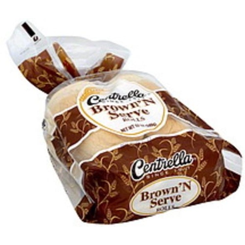 CENTRELLA BROWN N SERVE ROLLS 12CT.      1 OZ