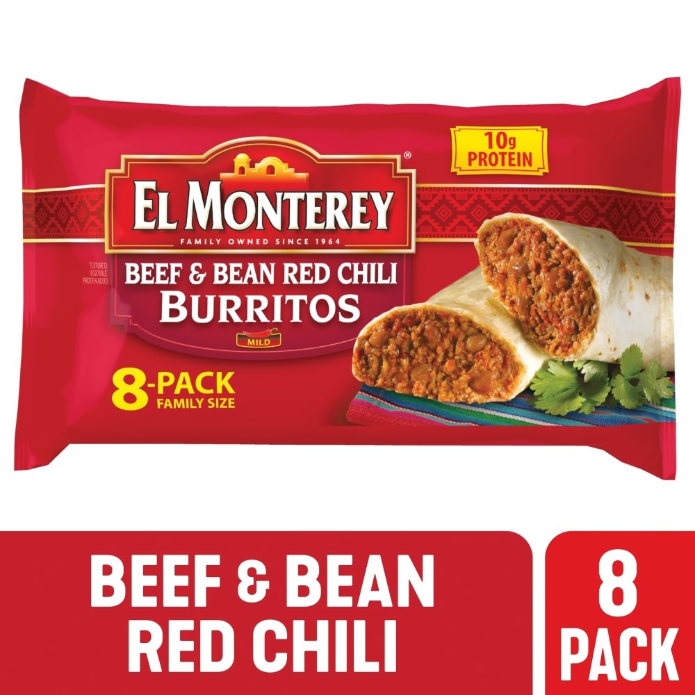 EL MONTEREY BURRITOS BF/BN/R CHL         32 OZ