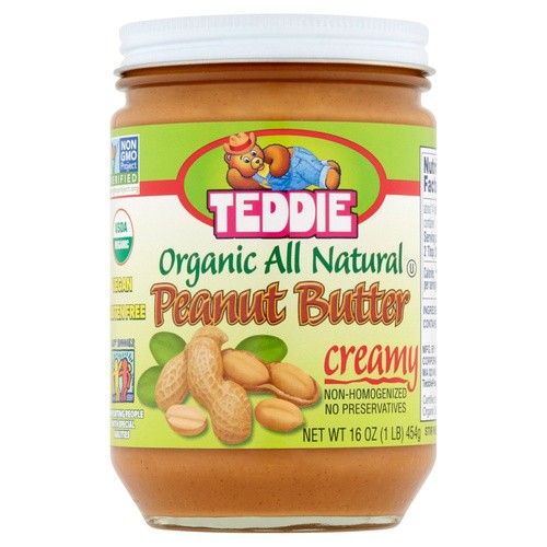 TEDDIE PEANUT BUTTER 16 OZ