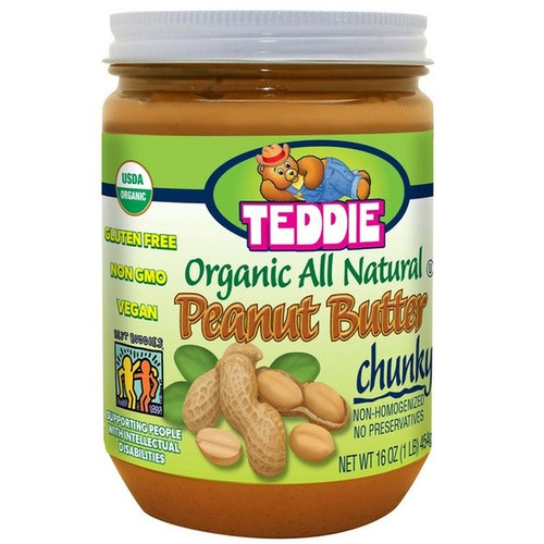 TEDDIE CHUNKY PEANUT 16 OZ
