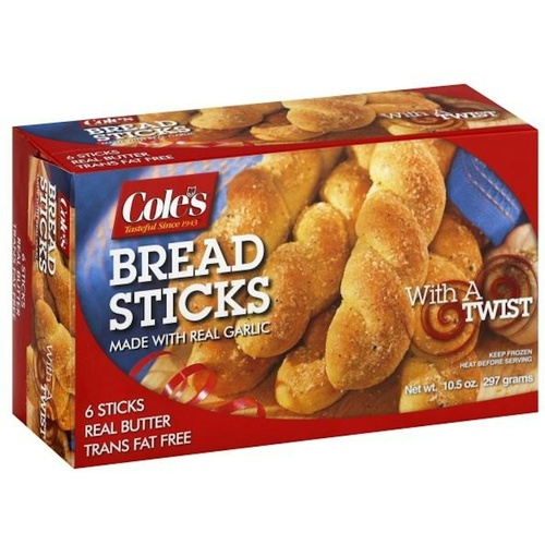 COLES GARLIC BREAD STICKS                1 OZ