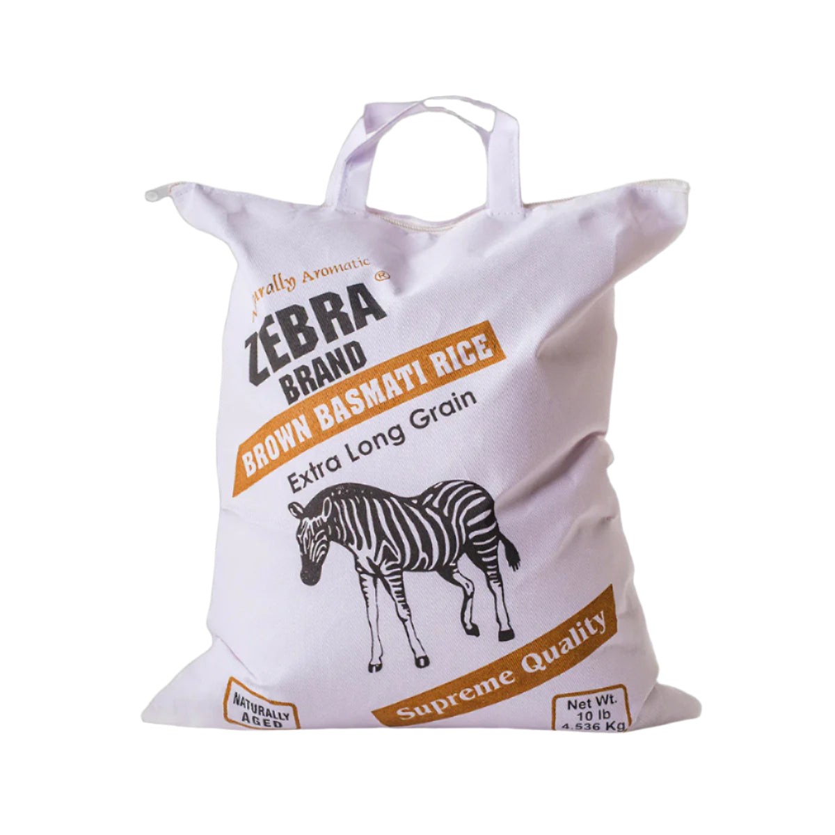 Zebra Brown Rice 10 LBS