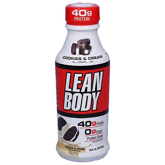 Lean Body Oz Cookies & Cream 14 OZ