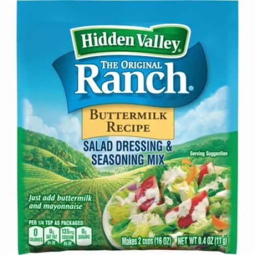 HIDDEN VALLEY RANCH BTRMLK RANCH MIX 0.4 OZ