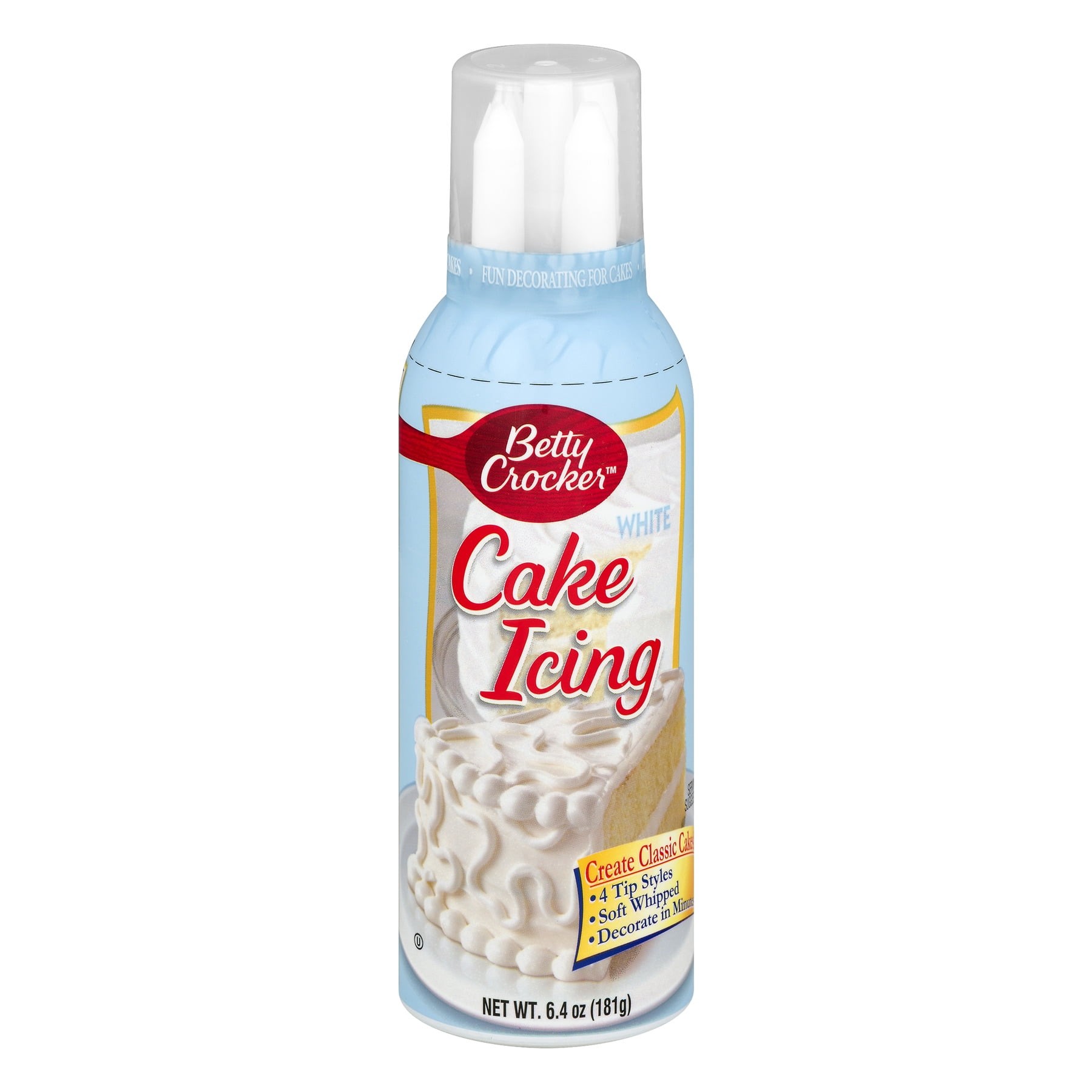 BETTY CROCKER DEC CAKE ICING WHITE 7 OZ