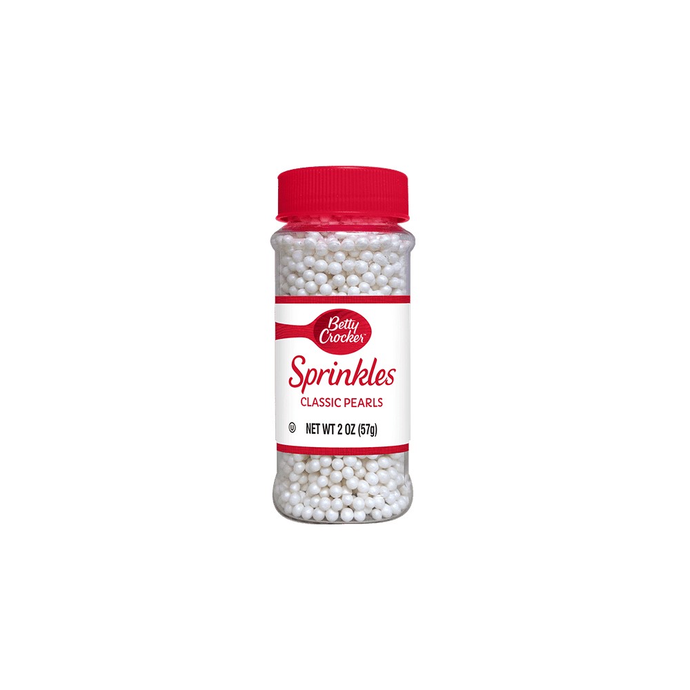 BETTY CRKR SPRINKLES CLASSIC PEARLS 2 OZ