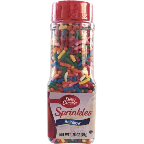 BETTY CROCKER SPRINKLES RAINBOW 1.75 OZ