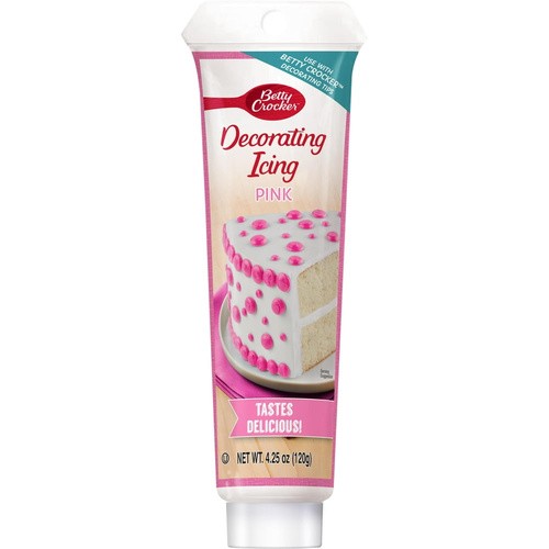 BETTY CROCKER TUBE ICING PINK 4.25 OZ