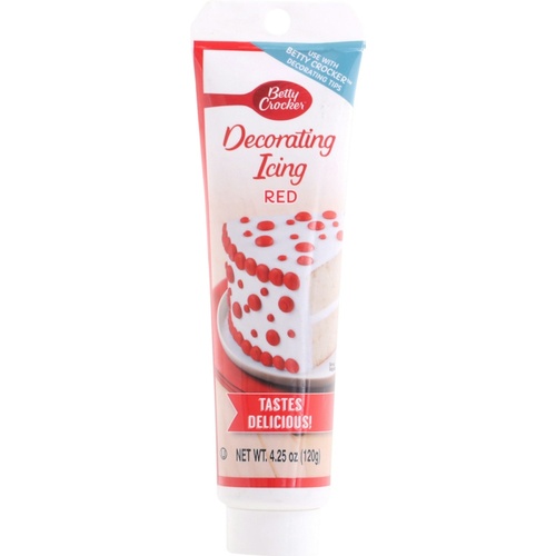 BETTY CROCKER TUBE ICING RED             1 OZ