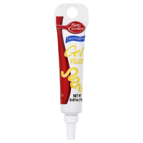 BETTY CROCKER WRIT GEL YELLOW            1 OZ