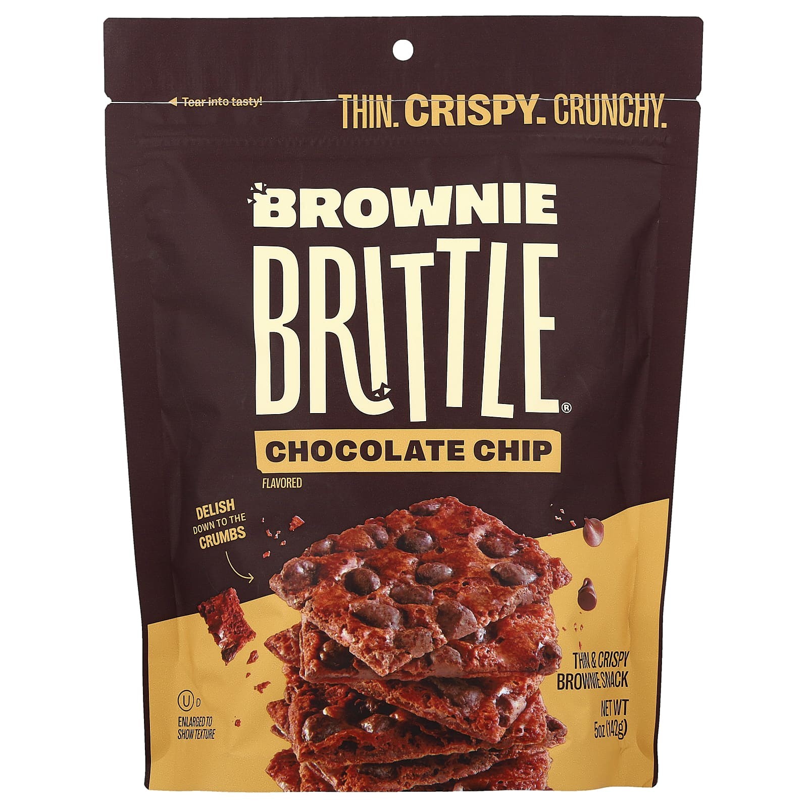 SHEILA G BR BRITTLE DRK CHOCLT 1 PACK