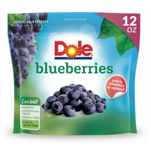 DOLE BLUEBERRIES 12 OZ