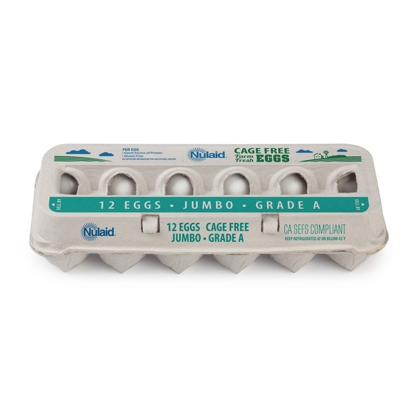 Nulaid Jumbo Eggs 1 DOZEN