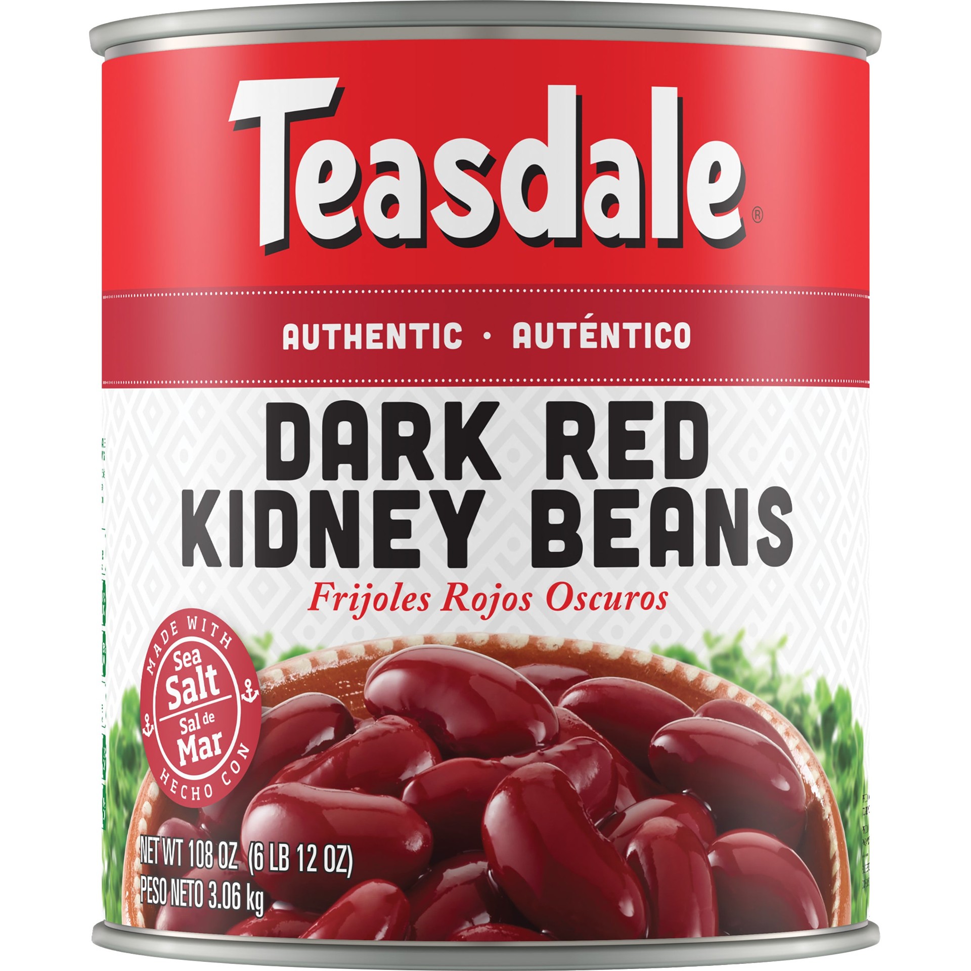 Teasdale Red Kidney Beans 15 OZ