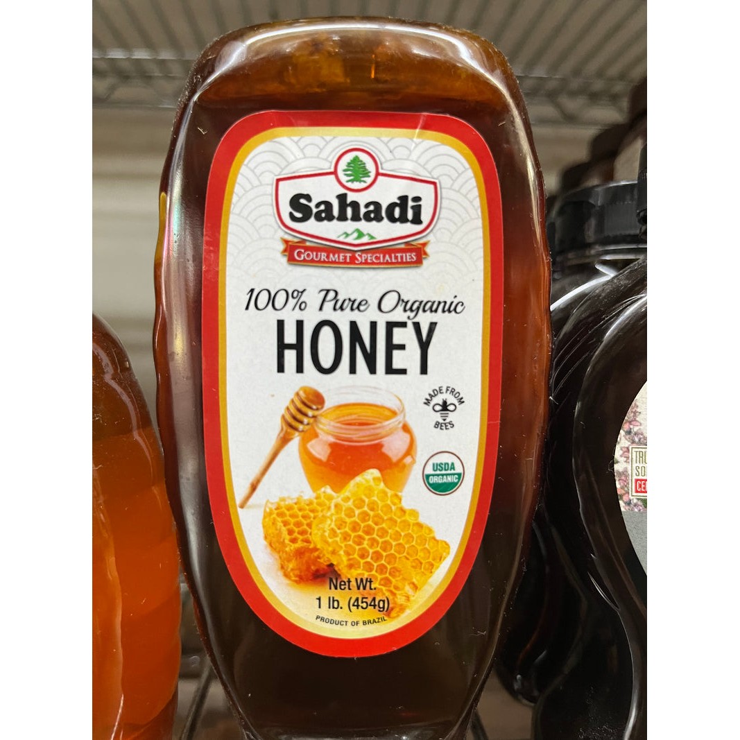 Sahadi 100% Pure Organic Honey 16 OZ